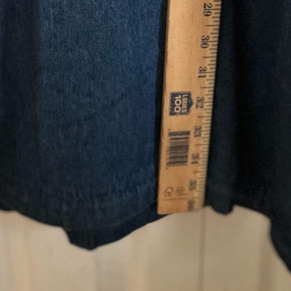 Vintage Blue Denim Dress - Picture 9 of 13